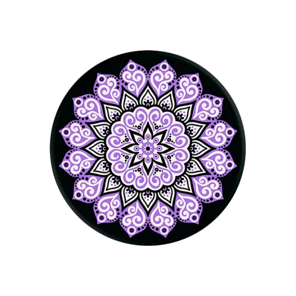 COMBO PopSocket & PopClip peace mandala  Пурпурный photo 1