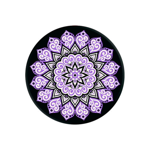 COMBO PopSocket & PopClip peace mandala  Пурпурный photo 1
