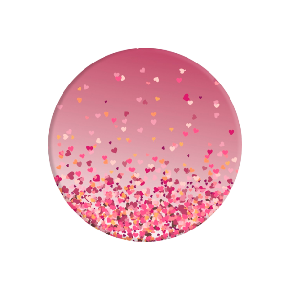COMBO PopSocket & PopClip Heart Розовый photo 1