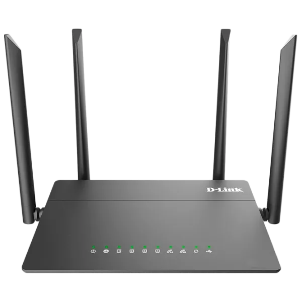 Wi-Fi Router D-Link DIR-815/ RU/ R1B 300 Mbit/ s/ 867 Mbit/ s/ Black photo 1