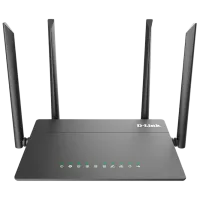 Wi-Fi Роутер D-Link DIR-815/ RU/ R1B 300 Мбит/ с/ 867 Мбит/ с/ Черный