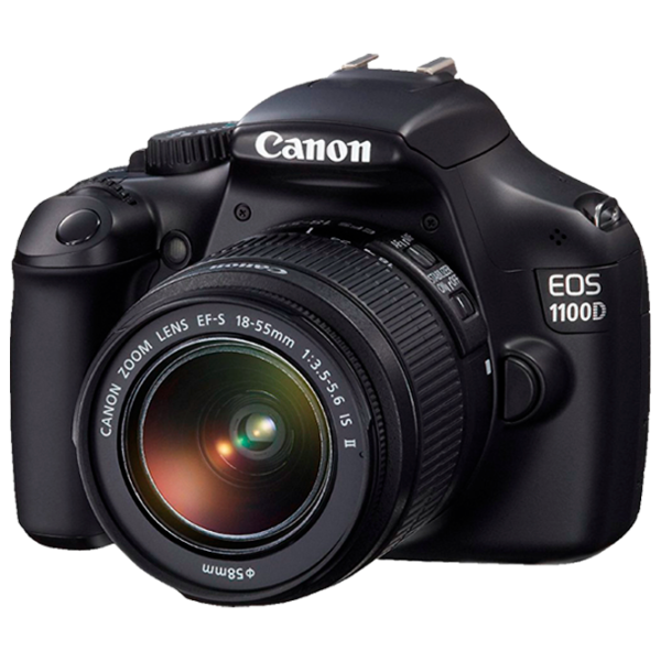 Cameră foto Canon EOS 1100D Kit CMOS/ Black photo 1 Cameră foto Canon EOS 1100D Kit CMOS/ Black photo 1