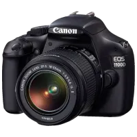 Фотоаппарат Canon EOS 1100D Kit CMOS/ Черный