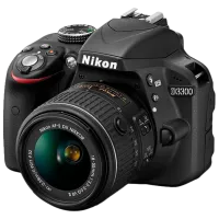 Фотоаппарат Nikon D3300 Kit CMOS/ Черный