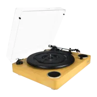 JAM Turntable Woodgrain HX-TTP200WD-GB/ Wooden Silver