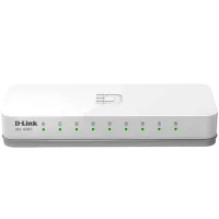 D-Link DES-1008C/A1A RJ-45/ Белый