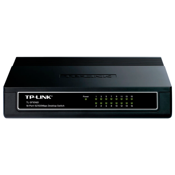 Switch TP-Link TL-SF1016D Черный photo 1