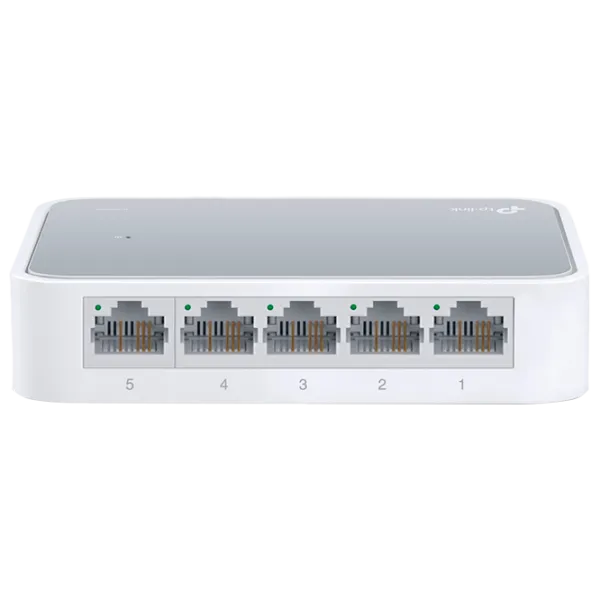 Switch TP-Link TL-SF1005D Белый photo 1