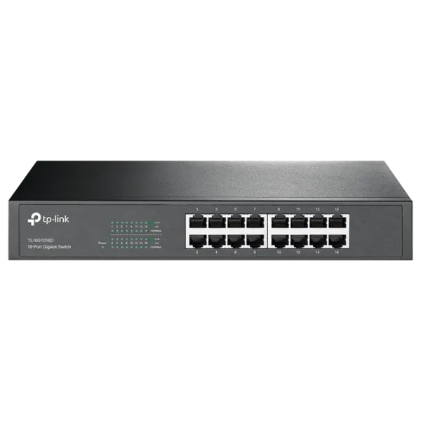 Switch TP-Link TL-SG1016D Gray photo 1