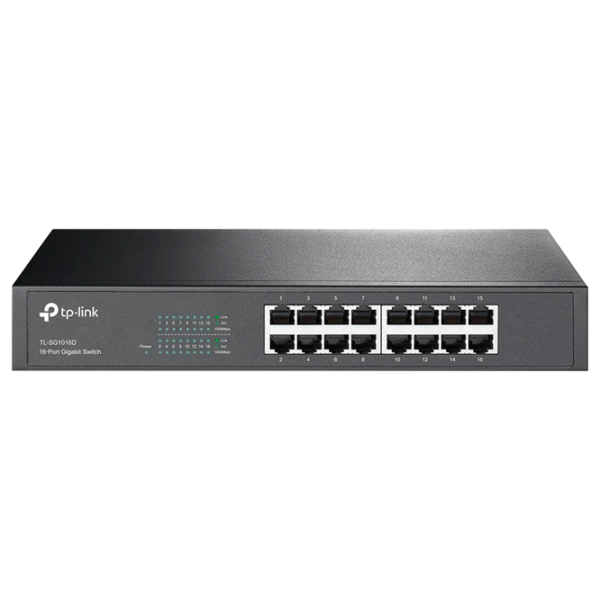 Switch TP-Link TL-SG1016D Gray photo 1