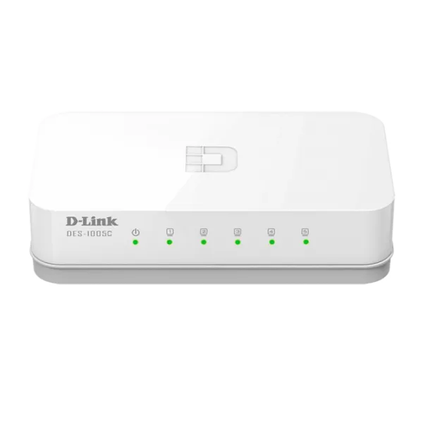 Switch D-Link DES-1005C/ B1A White photo 1