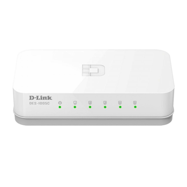 Switch D-Link DES-1005C/ B1A White photo 1