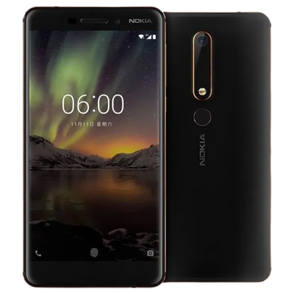 Nokia 6.1 3 GB/ 32 GB/ Dual SIM/ Black photo 1