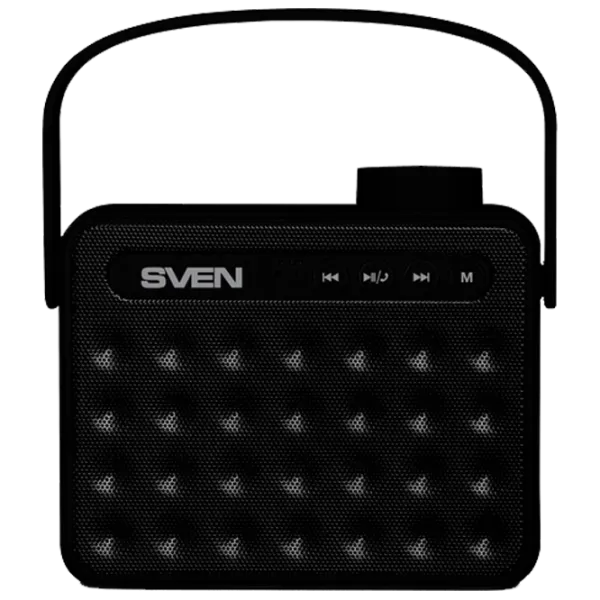 Boxă portabilă Sven PS-72 2 x 3 W/ Black photo 1