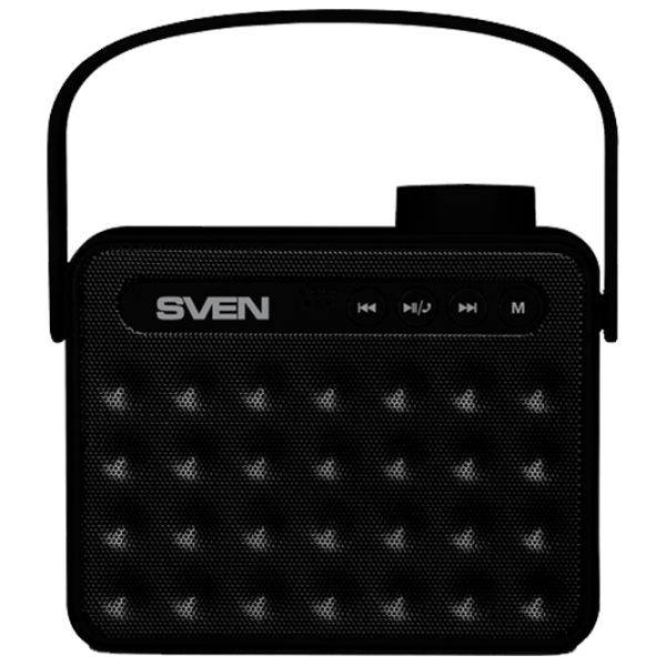 Boxă portabilă Sven PS-72 2 x 3 W/ Black photo 1