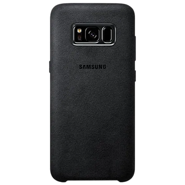 Husă pentru smartphone Samsung Galaxy S8 Plus Samsung/ Back/ Piele/ Black photo 1