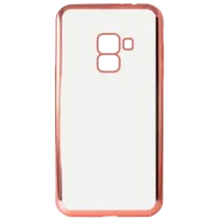 Husă pentru smartphone Samsung Galaxy A8 (2018) KSIX/ Back/ TPU/ Rose Gold