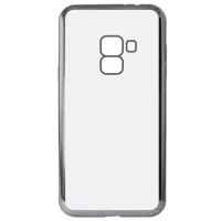 Husă pentru smartphone Samsung Galaxy A8 Plus (2018) KSIX/ Back/ TPU/ Metalic Gray