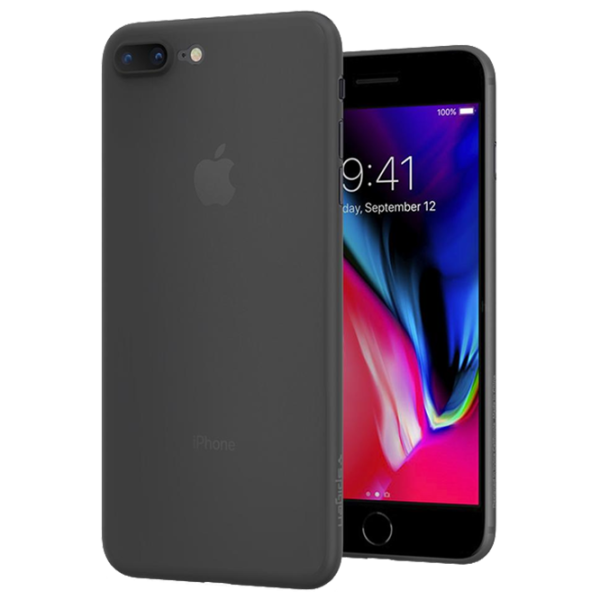 Husă pentru smartphone Apple iPhone 7/ 8 Plus Spigen/ Back/ PP/ Transparent Black photo 1