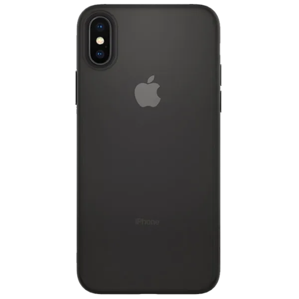 Husă pentru smartphone Apple iPhone X Spigen/ Back/ PP/ Black photo 1