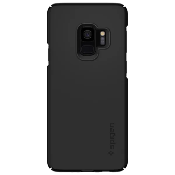 Husă pentru smartphone Samsung Galaxy S9 Spigen/ Back/ PC/ Black photo 1 Husă pentru smartphone Samsung Galaxy S9 Spigen/ Back/ PC/ Black photo 1