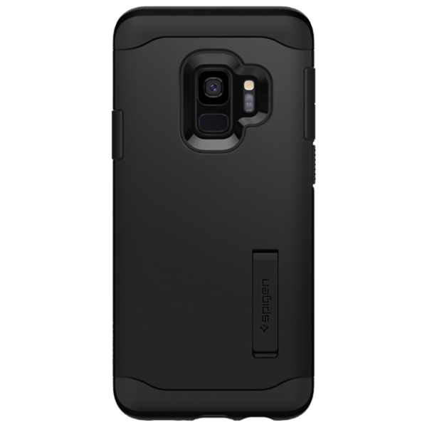 Husă pentru smartphone Samsung Galaxy S9 Spigen/ Back/ PC/ TPU/ Black photo 1 Husă pentru smartphone Samsung Galaxy S9 Spigen/ Back/ PC/ TPU/ Black photo 1