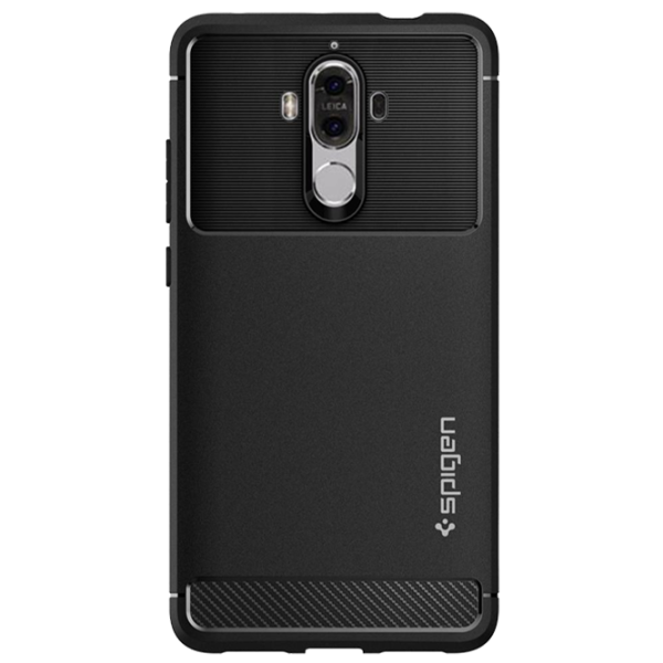 Husă pentru smartphone Huawei Mate 9 Spigen/ Back/ TPU/ Black photo 1 Husă pentru smartphone Huawei Mate 9 Spigen/ Back/ TPU/ Black photo 1