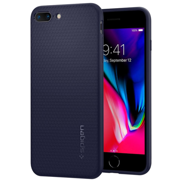 Husă pentru smartphone Apple iPhone 7/ 8 Plus Spigen/ Back/ TPU/ Midnigt Blue photo 1 Husă pentru smartphone Apple iPhone 7/ 8 Plus Spigen/ Back/ TPU/ Midnigt Blue photo 1