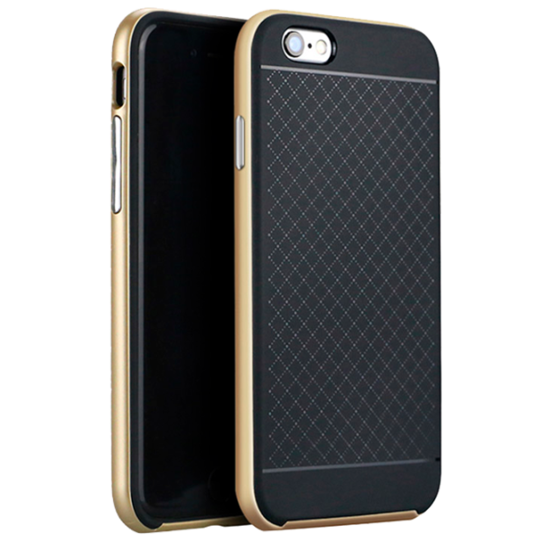 Husă pentru smartphone Apple iPhone 7/ 8 Screen Geeks/ Back/ TPU/ PP/ Gold Black photo 1