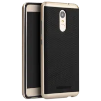 Чехол для смартфона Xiaomi Redmi Note 3 Screen Geeks/ Back/ TPU/ PP/ Черный Золотой