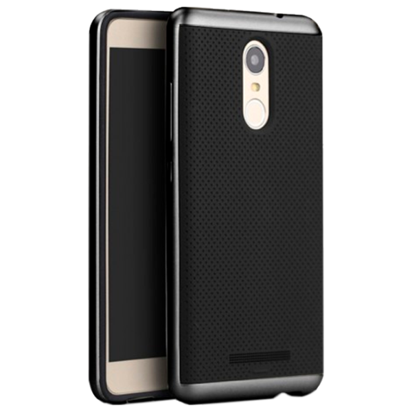 Husă pentru smartphone Xiaomi Redmi Note 3 Screen Geeks/ Back/ TPU/ PP/ Gray photo 1