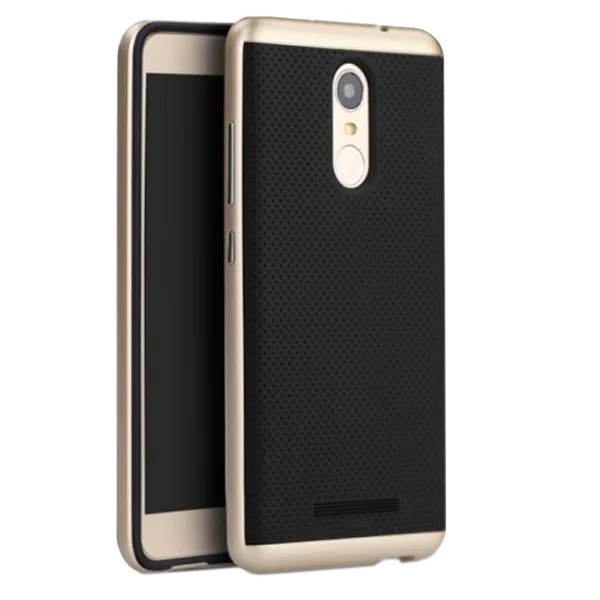 Чехол для смартфона Xiaomi Redmi Note 4 Screen Geeks/ Back/ TPU/ PP/ Черный Золотой photo 1