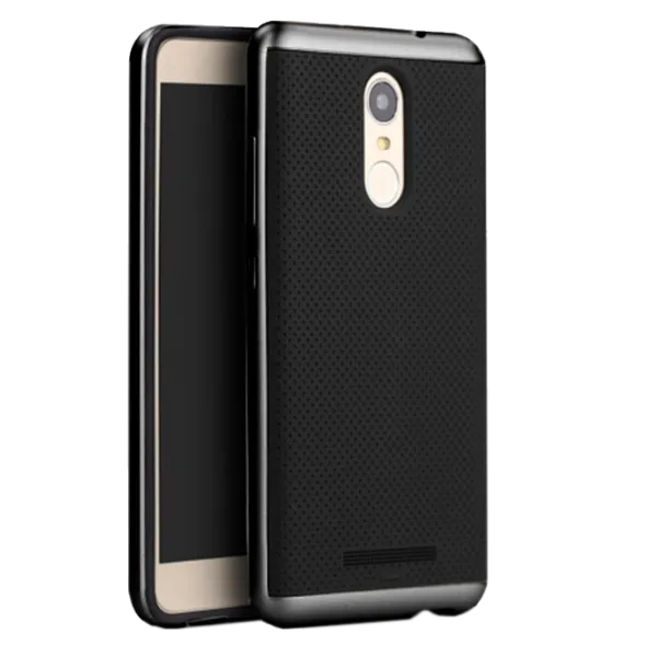 Чехол для смартфона Xiaomi Redmi Note 4 Screen Geeks/ Back/ TPU/ PP/ Черный Серый photo 1