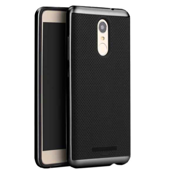 Чехол для смартфона Xiaomi Redmi Note 4 Screen Geeks/ Back/ TPU/ PP/ Черный Серый photo 1