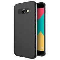 Husă pentru smartphone Samsung Galaxy A3 (2017) Screen Geeks/ Back/ TPU/ PP/ Black Gold