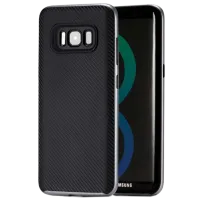Husă pentru smartphone Samsung Galaxy S8 Screen Geeks/ Back/ TPU/ PP/ Silver Gray