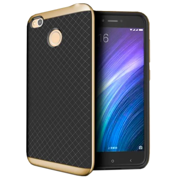 Husă pentru smartphone Xiaomi Redmi 4X Screen Geeks/ Back/ TPU/ PP/ Gold Black photo 1