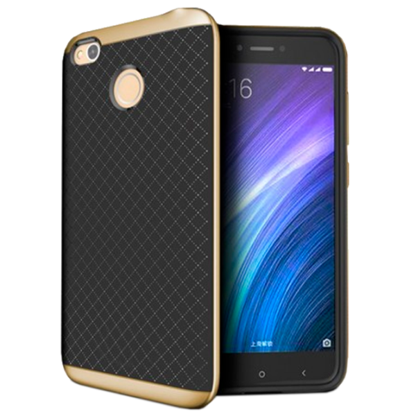 Husă pentru smartphone Xiaomi Redmi 4X Screen Geeks/ Back/ TPU/ PP/ Gold Black photo 1