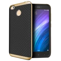 Чехол для смартфона Xiaomi Redmi 4X Screen Geeks/ Back/ TPU/ PP/ Золотой Черный