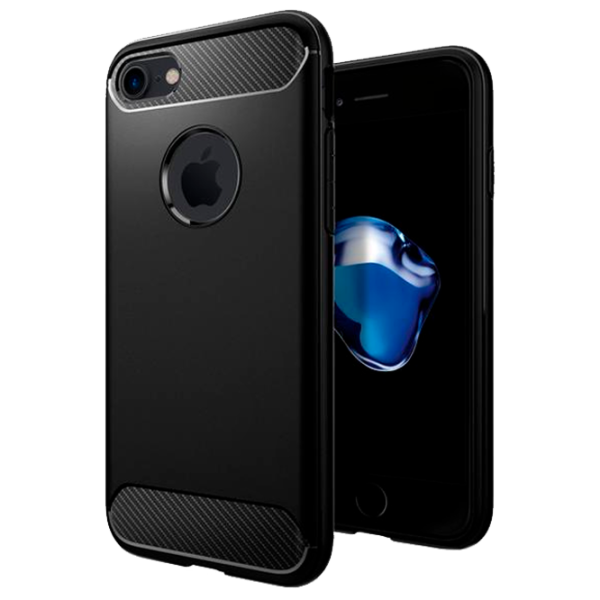 Husă pentru smartphone Apple iPhone 6/ 6S Screen Geeks/ Back/ TPU/ Black photo 1