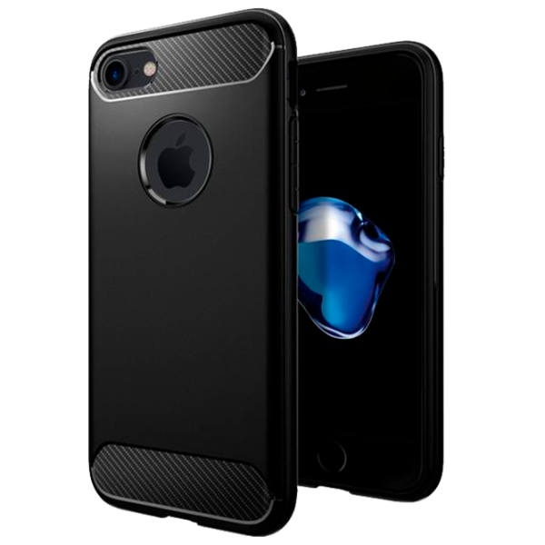 Husă pentru smartphone Apple iPhone 7/ 8 Screen Geeks/ Back/ TPU/ Matte Black photo 1
