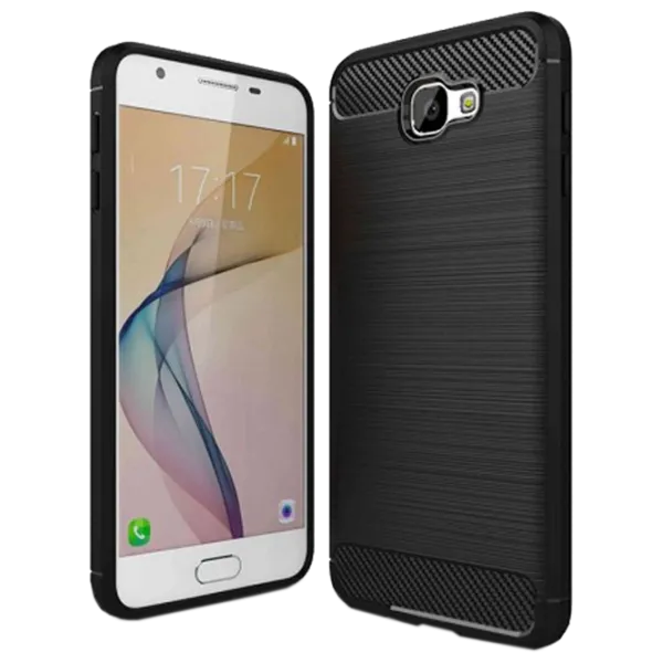 Husă pentru smartphone Samsung Galaxy A7 (2017) Screen Geeks/ Back/ TPU/ Black photo 1