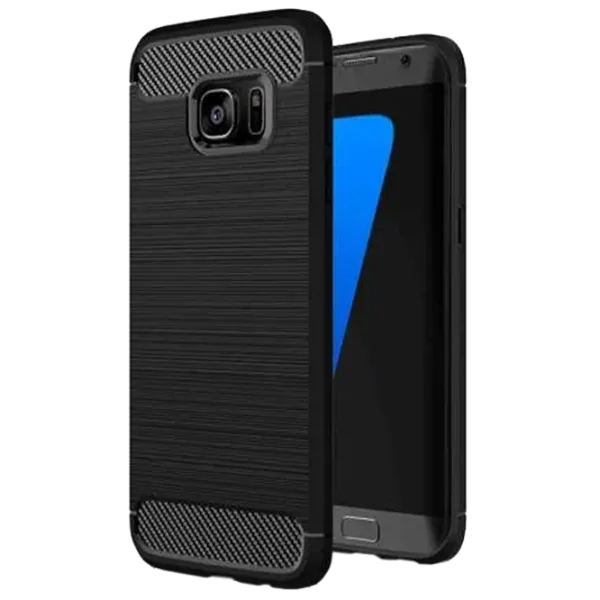 Husă pentru smartphone Samsung Galaxy S8 Plus Screen Geeks/ Back/ TPU/ Matte Black photo 1