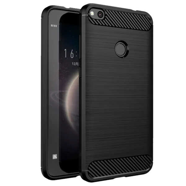 Husă pentru smartphone Huawei P9 Lite (2017) Screen Geeks/ Back/ TPU/ Black photo 1
