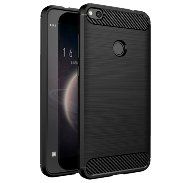 Husă pentru smartphone Huawei P9 Lite (2017) Screen Geeks/ Back/ TPU/ Black photo 1