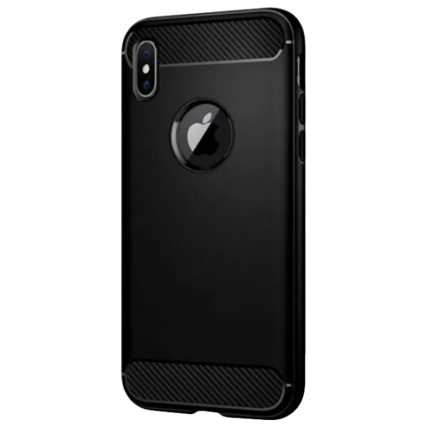 Чехол для смартфона Apple iPhone X Screen Geeks/ Back/ TPU/ Матовый Черный photo 1