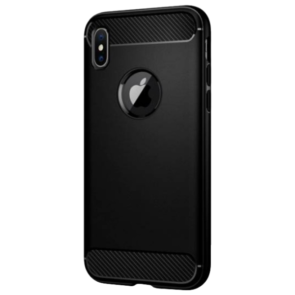 Чехол для смартфона Apple iPhone X Screen Geeks/ Back/ TPU/ Матовый Черный photo 1