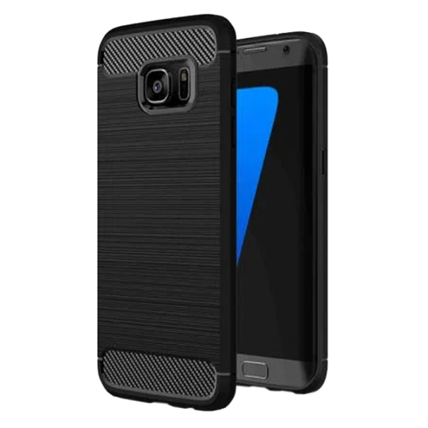 Чехол для смартфона Samsung Galaxy S7 Edge Screen Geeks/ Back/ TPU/ Матовый Черный photo 1