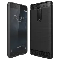 Husă pentru smartphone Nokia 5 Screen Geeks/ Back/ TPU/ Black