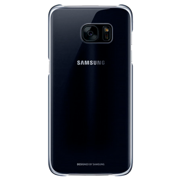 Чехол для смартфона Samsung Galaxy S7 Edge Samsung/ Back/ PP/ Прозрачный Черный photo 1
